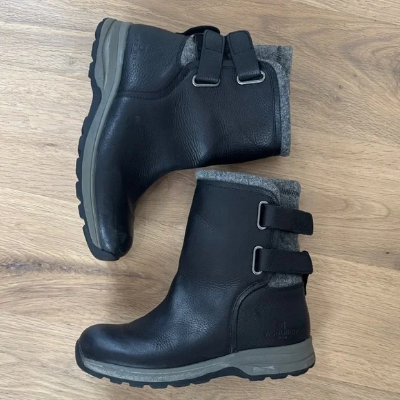 Black Ankle Boots for Women - Picture 2 of 8